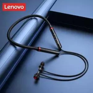 Origial Lenovo HE05X 블루투스 이어폰 방수 귀마개 HIFI 사운드 마그네틱 넥 밴드 헤드셋 스포츠 헤드폰