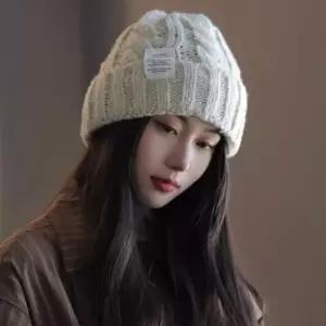 [GI11O3P]겨울 여성 꽈배기 비니모자 니트 털모자