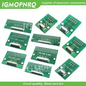 케이블 전송 변환 보드 용 FPC FFC 0.5MM 피치 DIY PCB 6P/8P/10P/20P/30P/40P/60P 커넥터