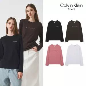 캘빈클라인 스포츠 26FW 여성 긴팔 티셔츠 패키지 4종