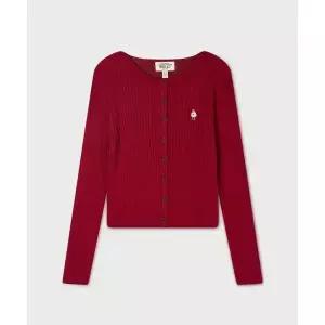 후아유 High Gauge Cotton Cable Cardigan / WHCKG4821F