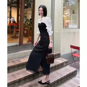 로엠 편한바지 여름바지 테이퍼드 나일론팬츠 카고팬츠 스판 밴딩 일자핏 칠부 점프수트