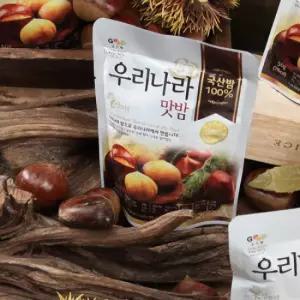 [밤뜨래]우리나라맛밤 50g x 10봉 국내산100%