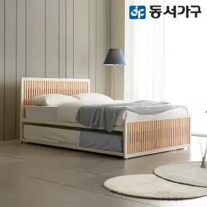 동서가구 동서가구 포리 편백 피톤치드 슬라이딩 이층침대 SS+SS 프레임만) DF641351