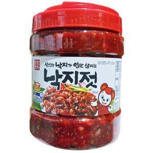 반찬단지 낙지젓 2Kg 양념 젓갈 이강산닷컴