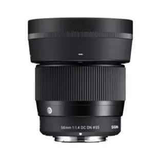 (정품)시그마 SIGMA 크롭 미러리스용 F1.4 렌즈 C 56mm F1.4 DC DN 니콘Z마운트 / 호야필터 + 청소셋