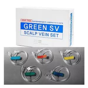두원 나비침 22G 100개입 스칼프베인 피하수액 나비바늘 scalp vein set