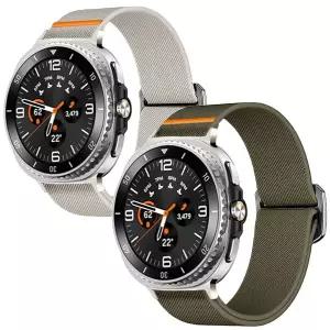 [수나르]갤럭시워치9 워치8 8클래식 40mm 44mm 46mm 호환 일체형 나일론 스포츠루프 스트랩 밴드 시계줄
