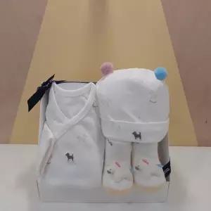 [블루독베이비](강남점)WH)매직포니배내 신생아 선물세트(45A70-000-01)