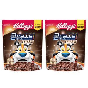 켈로그 시리얼 콘푸로스트 다크초코 550g X 2개 아이들간식