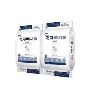 건강백서 순 말티즈 10.2kg 5.1kg 2개) 강아지사료