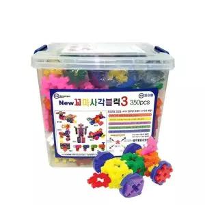 토이맨 사각블록 뉴꼬마사각블럭3 350pcs