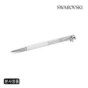 [롯데백화점]스와로브스키 [본사정품] Crystalline 크롬 화이트 볼펜 5717136