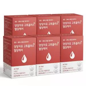 당당자유 고투플러스 혈당케어 90정 * 6개월분 키토산 바나바잎추출물 콜레스테롤 혈관 영양제 식후혈당 감소 혈압 상승억제 코로솔산 기능성 원료