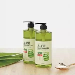 브라질리언 수딩젤 다리털 겨털 제모 애프터 왁싱 후 진정 크림 알로에젤 1000ml 2개