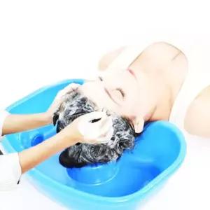 머리감기 보조기 머리 받침대 노인 장애 노약자/어르신/샴푸대/침상/이동식/와상환자/머리감기기 간병인