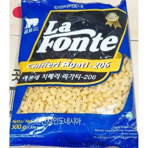 라폰데 마카로니 500g 스파게티 스파게티면 가공식품