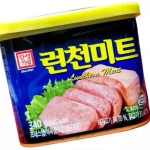 한성기업 런천미트 햄 340g 24개 업소용 냉동 도시락 반찬