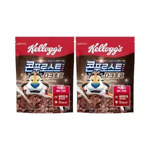 켈로그 콘푸로스트 다크초코 550g, 2개