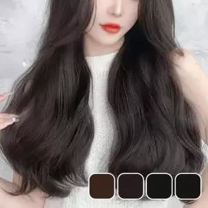[셀러허브]롱 헤어 피스 웨이브 붙임머리 가발 똑딱이 부분 60cm (S30684022)