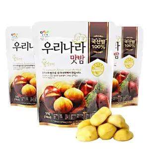 우리나라맛밤 국내산 50g x 10개