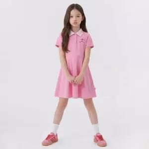 캐치 티니핑 여아용 하츄핑 러브라인 카라 5부 원피스PK