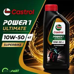 [CASTROL] 캐스트롤 파워1 얼티메이트 슈퍼바이크 4T 10W-50 1L