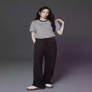 폴햄 여성 쿨테리 원턱 와이드 스웨트 팬츠PHG2PT2329