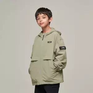내셔널지오그래픽 키즈 K243UJP940 판테라 우븐 트레이닝 점퍼 LIGHTKHAKI