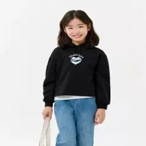 (스타필드 수원점)( 스타일노리터 )루시 크롭 후드 티셔츠