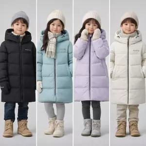 블랙야크키즈 역시즌 택가259000원 덕다운롱패딩점퍼 1096094635
