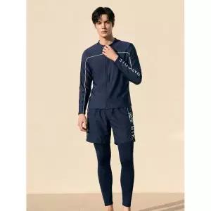 BASIC ELLE 남성인 집업 래쉬가드 비치반바지 워터레깅스 세트 BEM-Z901N 2383866