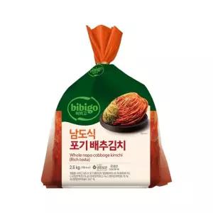 (e)CJ 비비고 남도식포기배추김치 2.6kg