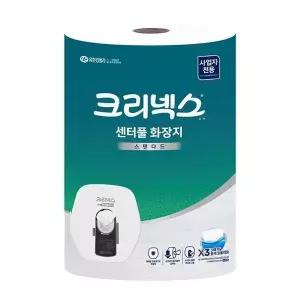 크리넥스 센터풀 티슈 화장지(1 000매X3롤)