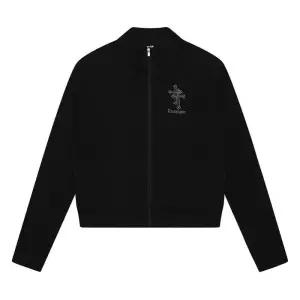 [에꼴리에]빈티지 크로스 하이넥 집업 26QT182_OD