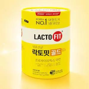 종근당건강 락토핏 골드 80포 1개