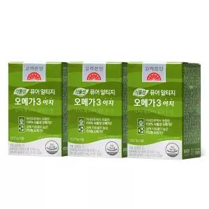 식물성 퓨어 알티지 rTG오메가3 60캡슐 x 3개 (6개월분) 775486