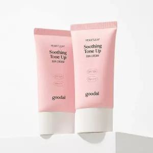 [핑크톤업] 구달 맑은 어성초 진정 수분 톤업 선크림 50ml 1+1 기획