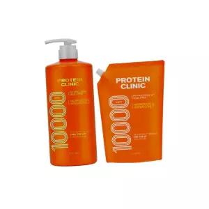 엘라스틴 프로틴클리닉 고영양 샴푸 용기 1000ml +리필 900ml