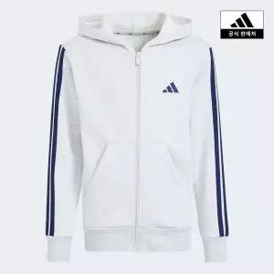[아디다스키즈](대전신세계)[adidas kids](A130~A160) 에센셜 풀집 후디(KQ9050)