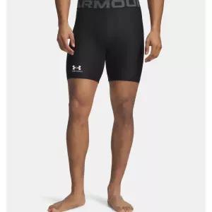 언더아머 UNDER ARMOUR 1361596-001 남성 6인 레깅스 UA 히트기어 6인치 쇼츠 축구 농구 속바지