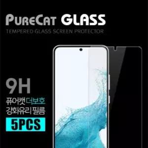 핸드폰케이스 갤럭시S26울트라 퓨어캣 더보호 5G [SM-S948] 강화유리필름-5매