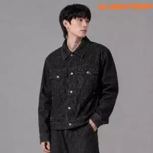 [롯데백화점]올어바웃뉴 26FW 남성 소재변형 데님 트러커 자켓 ANA3UJ03A