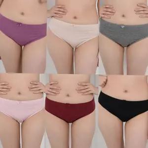 7color (이노비아)면스판 미디 여성 삼각팬티