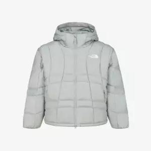 NJ3NS65K 웨이브 온볼 패딩 자켓 LIGHT GRAY