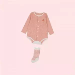 에뜨와 플리티바디수트양말 삭스SET 07T117910 출산 신생아 백일선물 긴팔 롱슬리브우주복 말띠 4763129