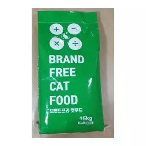 고양이사료15kg 브프캣 브랜드프리캣푸드 길고양이 길냥이사료대용량