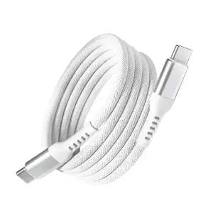 코시 C to 마그네틱 자석형 꼬임방지 고속 충전 패브릭 케이블 UC2260C 1M 4207706