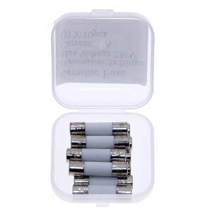 5 20mm 고속 블로우 세라믹 퓨즈 250V 0.1A 0.25A 0.5A 1A 2A 2.5A 3A 3.15A 4A 5A 6A 6.3A 8A 10A 15A 16A 20A 30A