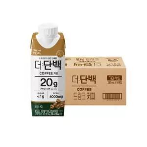 더단백 드링크 커피 250mlx18입 빙그레